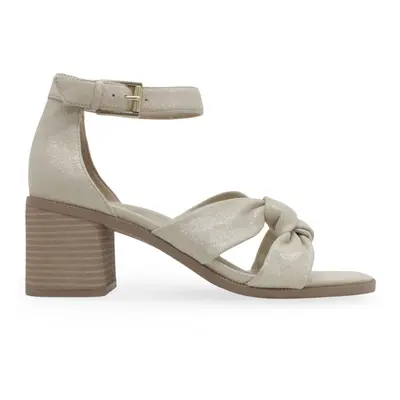 Vionic Maia Metallic Leather Women's Heels Gold Sandals