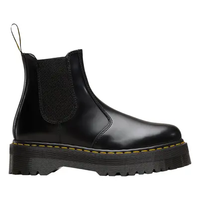 Dr. Martens 2976 Quad Polished Smooth Unisex Chelsea Boots - Black - Size:UK 6.5