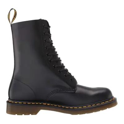 Dr. Martens 1490 Smooth Leather Unisex Ankle Boots - Black - Size:UK 4