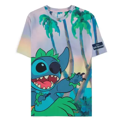 Lilo & Stitch - Beach Allover - T-Shirt - multicolored - XXL - 100% Cotton