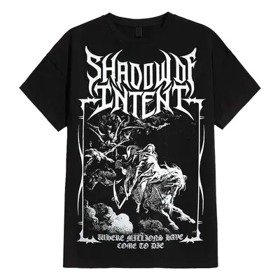 Shadow Of Intent - Where Millions Have Come To Die - T-Shirt - black - S - 100% Cotton