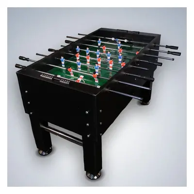 The Man Cave Project Football Table, Soccer Game Foosball Table with Score Keeper - Black