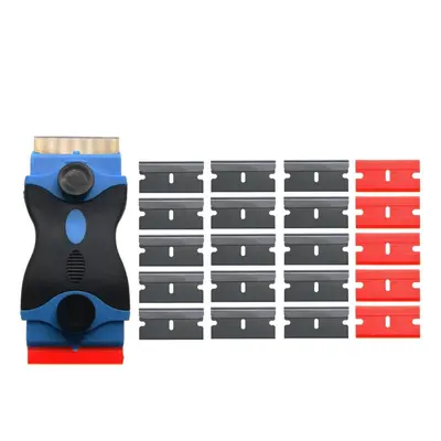 Ex-Pro Ceramic Hob Scraper / Universal Scraper Double Sided with 20 Blades