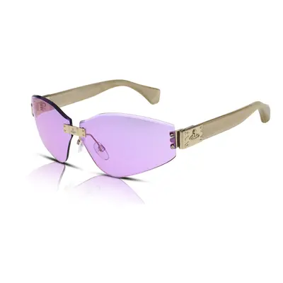 Vivienne Westwood Jordan VW7020 Womens Sunglasses 457 Iridescent Flash Mirror/Pink Mirror