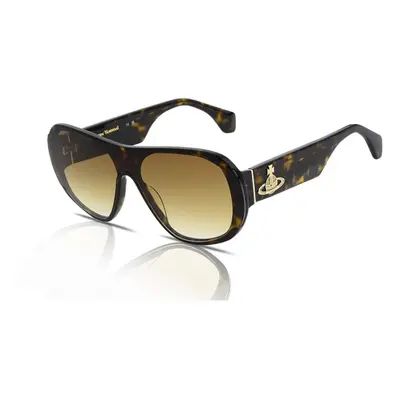 Vivienne Westwood Atlanta VW5020 Womens Sunglasses 121 Gloss Brown/Brown Gradient