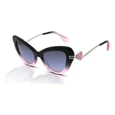 Vivienne Westwood Liza VW5058 Womens Sunglasses 924 Gloss Crystal Grey-Pink Gradient/Blue Gradie