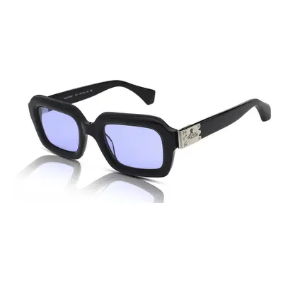 Vivienne Westwood Laurent VW5050 Mens Sunglasses 001 Gloss Black/Blue