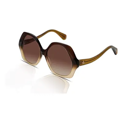 Vivienne Westwood Sophia VW5018 Womens Sunglasses 170 Brown Gradient/Brown Gradient