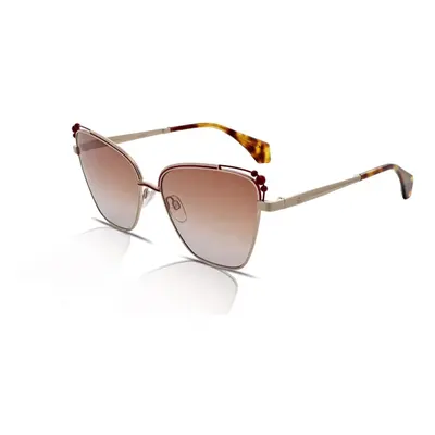 Vivienne Westwood Ada VW7010 Womens Sunglasses 407 Antique Gold Brown/Brown Gradient