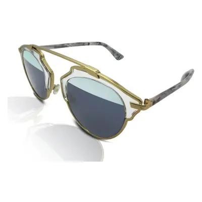 Dior DiorSoReal Womens Sunglasses 1TL/90 Gold/White Marble