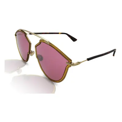 Dior DiorSoRealRise Womans Sunglasses 001/U1 Yellow/Gold/Red