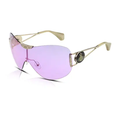 Vivienne Westwood Tina VW7021 Sunglasses 457 Iridescent Flash Mirror/Pink