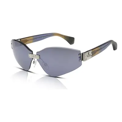 Vivienne Westwood Jordan VW7020 Womens Sunglasses 834 Silver Mirror/Grey Mirror