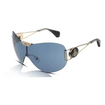 Vivienne Westwood Tina VW7021 Womens Sunglasses 467 Dark Blue/Blue