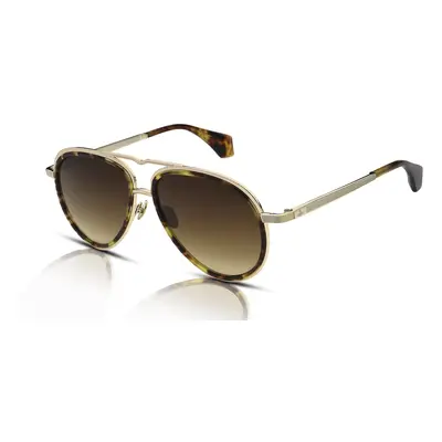Vivienne Westwood Cale VW7025 Sunglasses 401 Shiny Gold/Brown Gradient