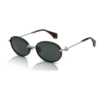 Vivienne Westwood VW7022 Womens Sunglasses 002 Matte Black/Grey Gradient