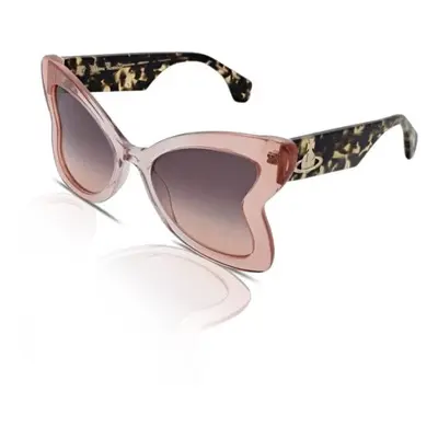 Vivienne Westwood Athalia VW5019 Womens Sunglasses 402 Champagne/Peach Gradient