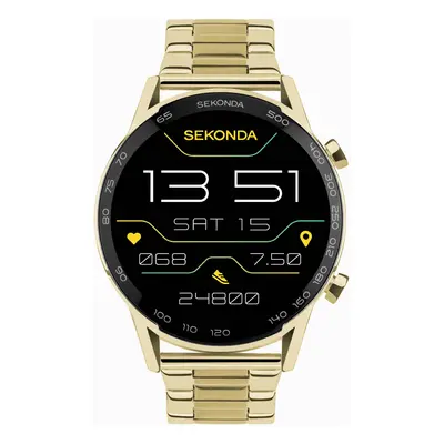 Sekonda Sekonda Active Plus Smart Watch | Gold Alloy Case & Stainless Steel Bracelet | 30227