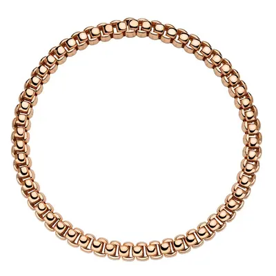 Fope Luna 18ct Rose Gold Flexible Necklace - 40cm