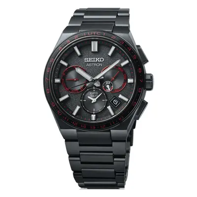 Seiko Astron GPS Solar 5X Dual Time Redshift Limited Edition