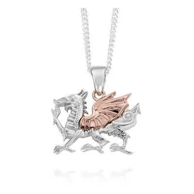 Clogau Welsh Dragon Sterling Silver Pendant - Sterling Silver