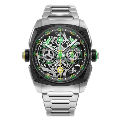 Cyrus Klepcys Dice Lime Carbon Bracelet Limited Edition