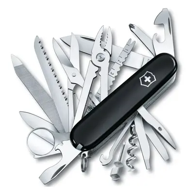 Victorinox Medium Pocket Knife Swiss Champ Black