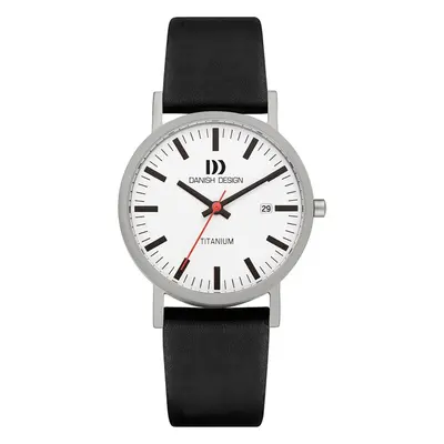 Danish Design Rhine White Black Date Medium Gents Watch