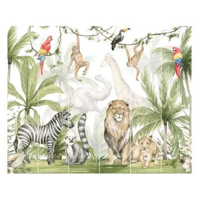 Walltastic Jungle Safari Wallpaper Mural