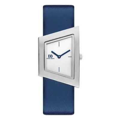 Danish Design Squeezy Silver Blue Ladies Watch