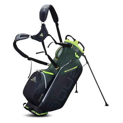 Big Max Aqua Eight G Waterproof Stand Bag - Forest Green/Black/Lime