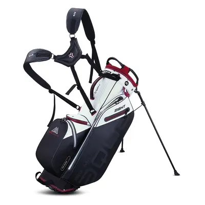 Big Max Aqua Eight G Waterproof Stand Bag - Off White/Black/Merlot