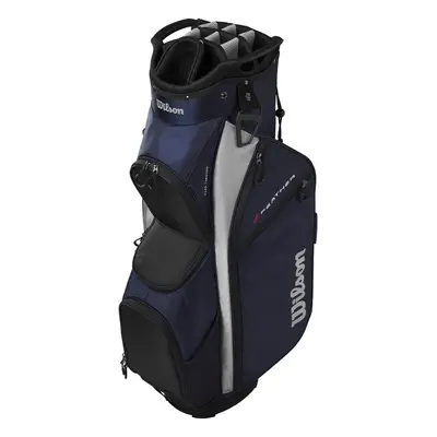 Wilson Feather Cart Bag - Navy/Silver