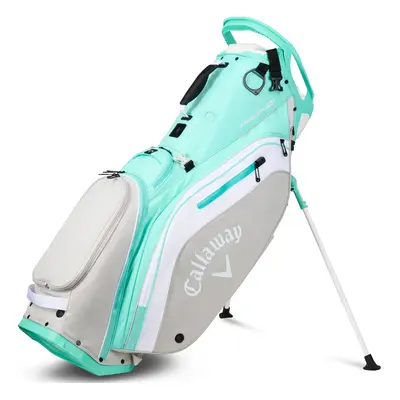 Callaway Fairway 14 Stand Bag - Aqua/White/Silver Heather