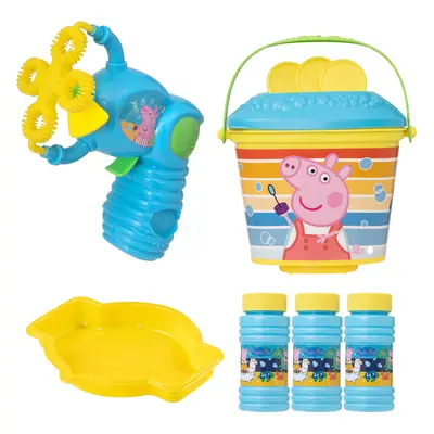 Peppa Pig Bubble Bundle - Includes Bonus Bubble Solution