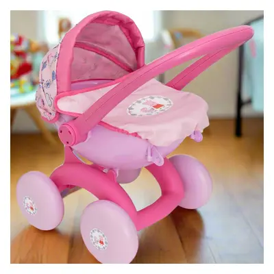 Peppa Pig 4 in 1 My First Dolls Pram - Pink