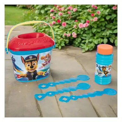 Paw Patrol Bubble Bundle Includes Bubble Gun, Bubble Wands & Solution