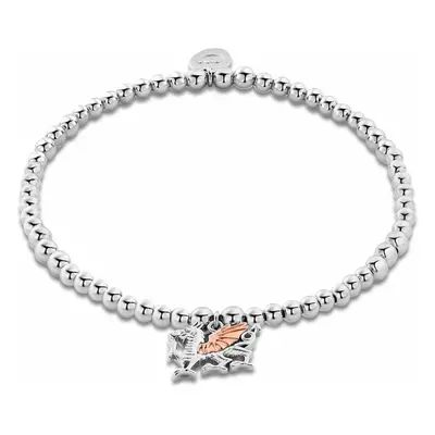 Welsh Dragon Silver Affinity Bracelet