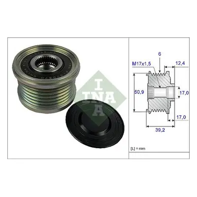 INA 535024710 Over Running Alternator Pulley