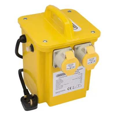 Draper 230V to 110V Portable Site Transformer, 3.3kVA