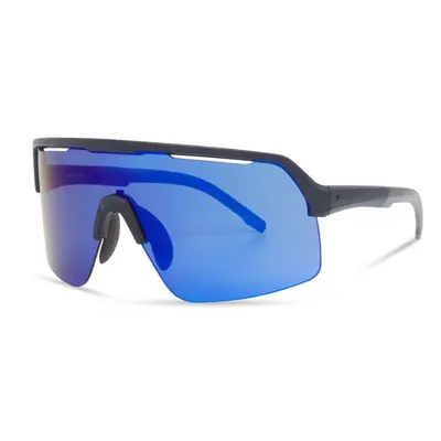 Madison Crypto Air Sunglasses 3 Lens Pack - Ink Navy Frame / Blue Mirror Amber & Clear Lens