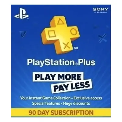 Playstation Plus 90 Day Code (IT)