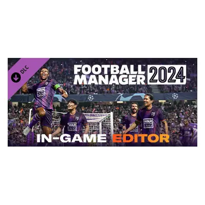 Football Manager 2024 In-game Editor Steam Key