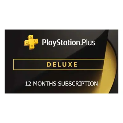 PlayStation Plus Deluxe 12 Months Subscription ACCOUNT