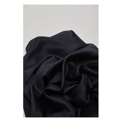 Mind The MAKER Viscose Plain Lining Fabric Dark Navy