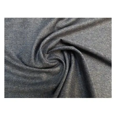 Lady McElroy 100% Wool Suiting Fabric Navy