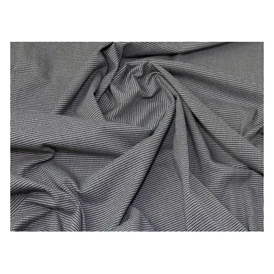 Lady McElroy Polyester Viscose Suiting Fabric Grey