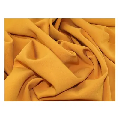 Lady McElroy Sydney Four Way Stretch Woven Suiting Fabric Ochre