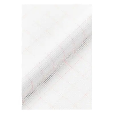 DMC 14 HPI Magic Guide Cross Stitch Fabric Blanc