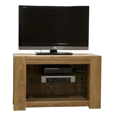 Massive Oak TV Unit
